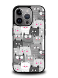 Cat Pattern iPhone 16 Pro Case