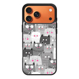 Cat Pattern iPhone 17 Pro Case