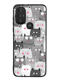 Cat Pattern Motorola Moto G Pure 2021 , Moto G Power 2022 Case