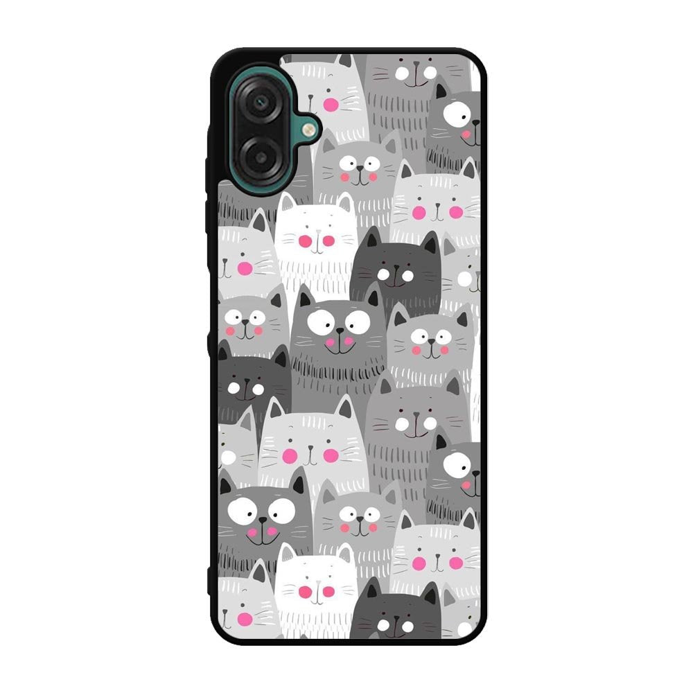 Cat Pattern Samsung Galaxy A07 Case