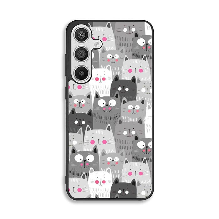 Cat Pattern Samsung Galaxy A26 Case OV7307