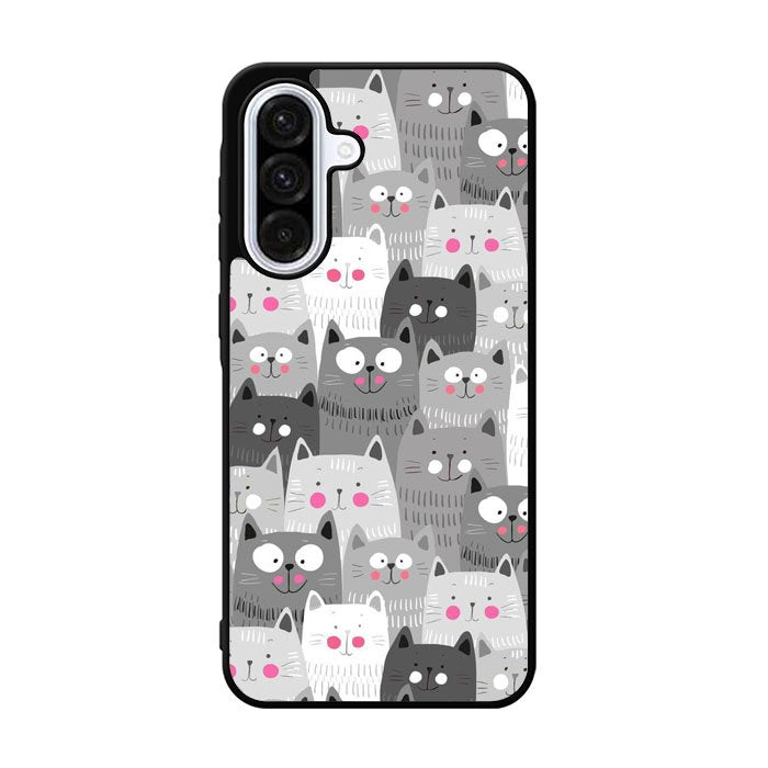 Cat Pattern Samsung Galaxy A36 Case OV2804