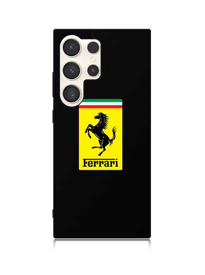 Ferrari Emblem Samsung Galaxy S25 Ultra 5G Case QC6745