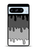 Ink Black White Google Pixel 8 Pro Case QC6778