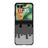 Ink Black White Motorola Moto RAZR 2025 Case OV6778