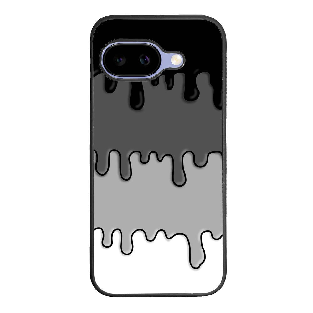 Ink Black White Google Pixel 10A Case OV6778