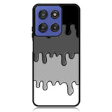 Ink Black White Motorola Moto G Stylus 5G 2025 Case OV6778