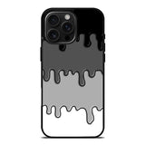 Ink Black White iPhone 16 Pro Case OV6778