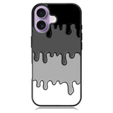 Ink Black White iPhone 17 Case OV6778