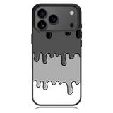 Ink Black White iPhone 17 Pro Case RC6778