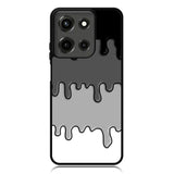 Ink Black White Motorola Moto G 5G 2025 Case OV6778