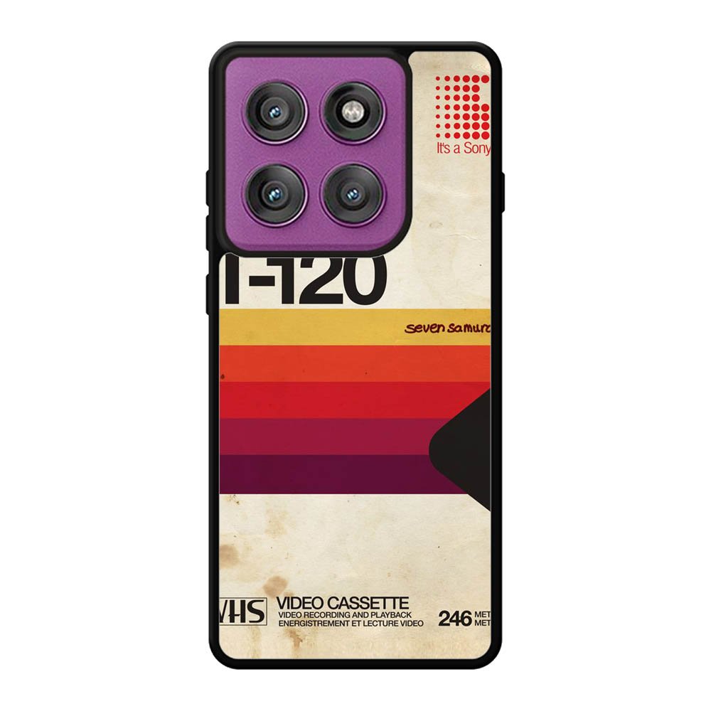 Retro Vhs Box 2nd Motorola Moto Edge 60 Pro Case