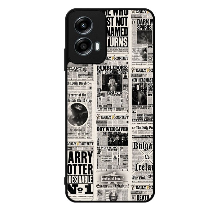 Harry Potter Daily Prophet Motorola Moto G Play 2024 Case OV5157