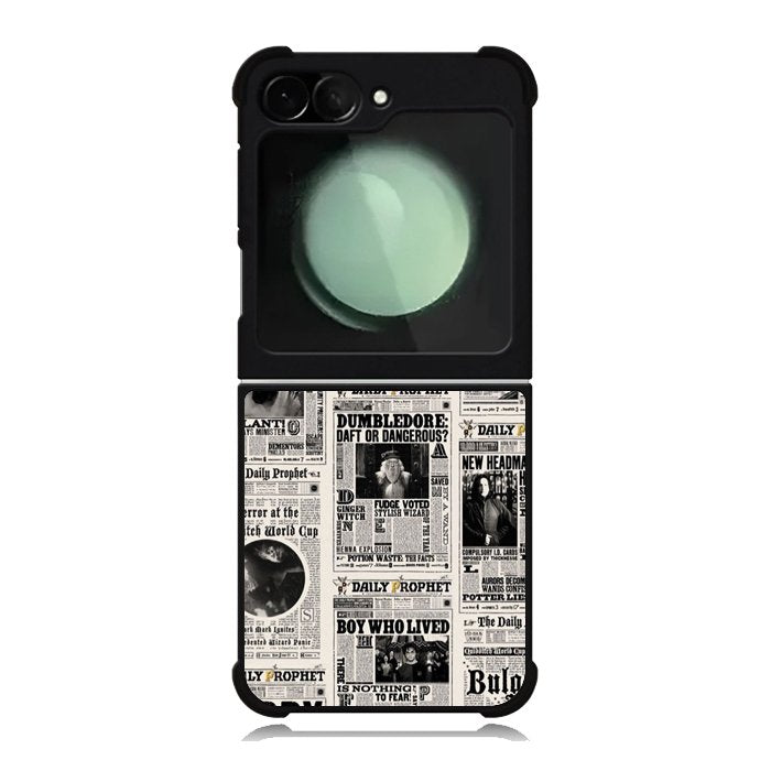 Harry Potter Daily Prophet Samsung Galaxy Z Flip 6 5G 2024 Case OV5157