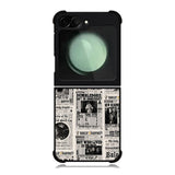 Harry Potter Daily Prophet Samsung Galaxy Z Flip 6 5G 2024 Case OV5157
