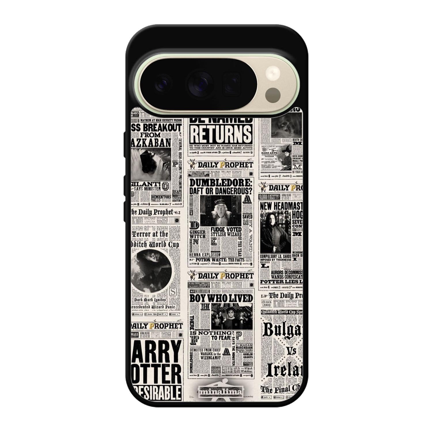 Harry Potter Daily Prophet Google Pixel 10 Pro Case QC5157
