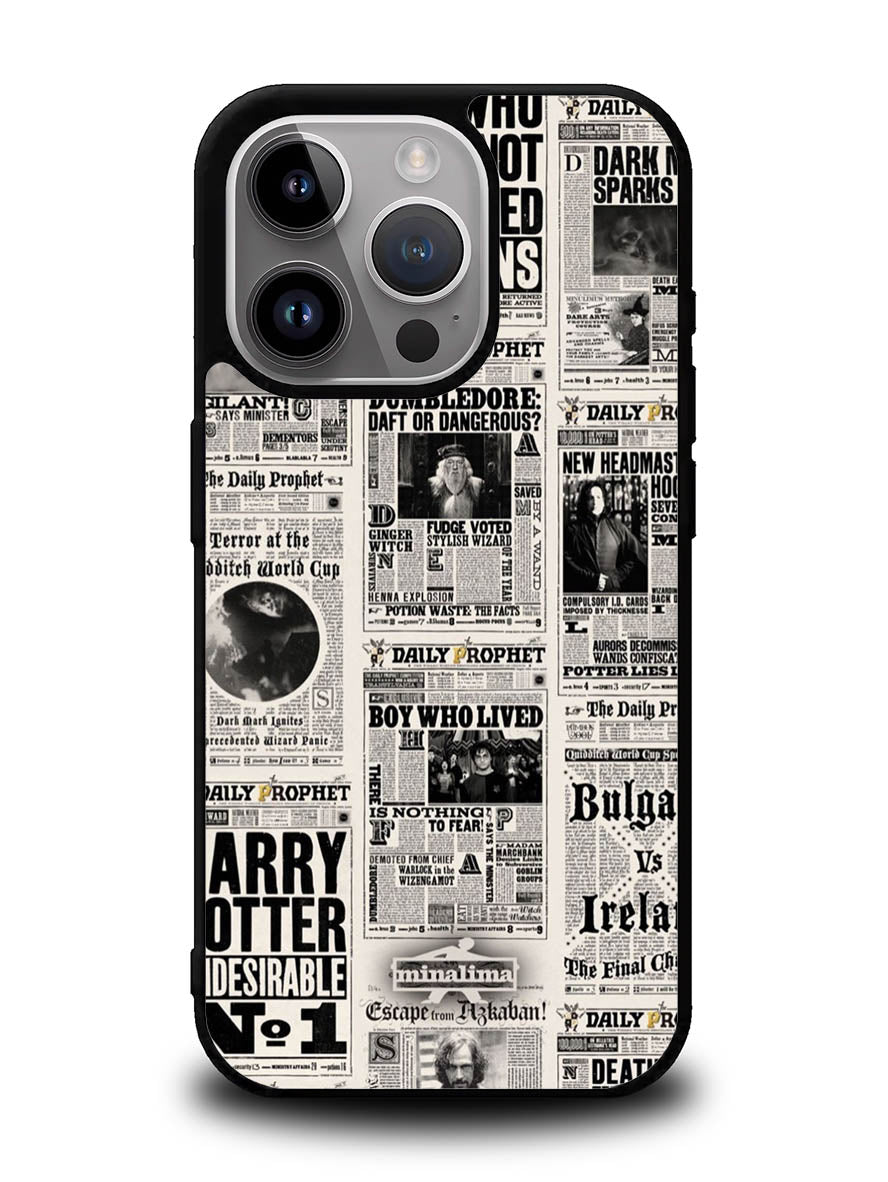 Harry Potter Daily Prophet iPhone 16 Pro Case OV5157