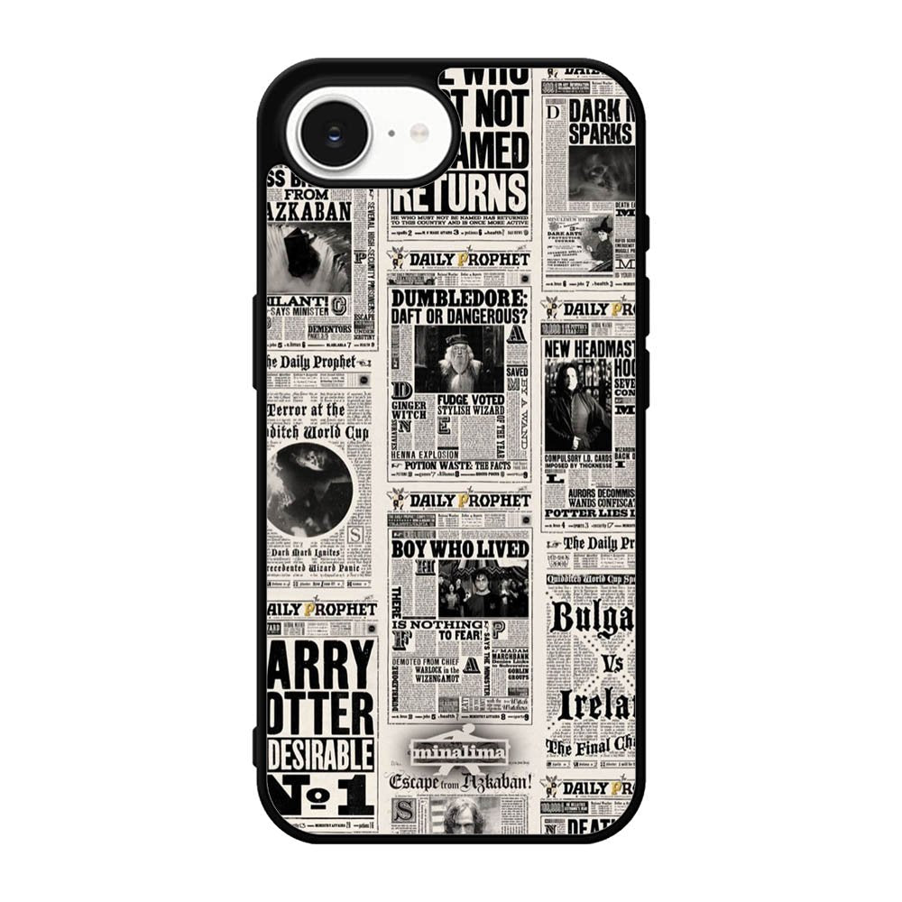Harry Potter Daily Prophet iPhone 17e Case QC5157