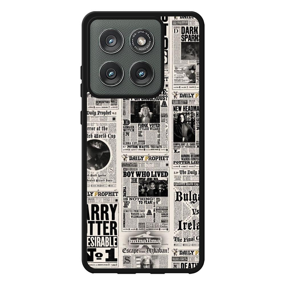 Harry Potter Daily Prophet Motorola Moto Edge 2025 Case QC5157