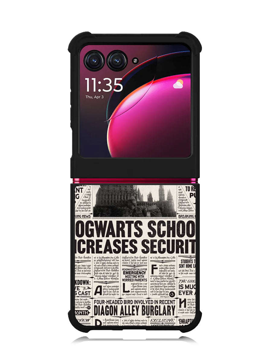 Harry Potter Daily Prophet Motorola Moto Razr Plus 2023 , Moto Razr+ 2023 Case OV6787