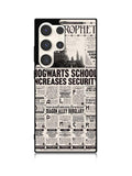 Harry Potter Daily Prophet Samsung Galaxy S25 Ultra 5G Case QC6787