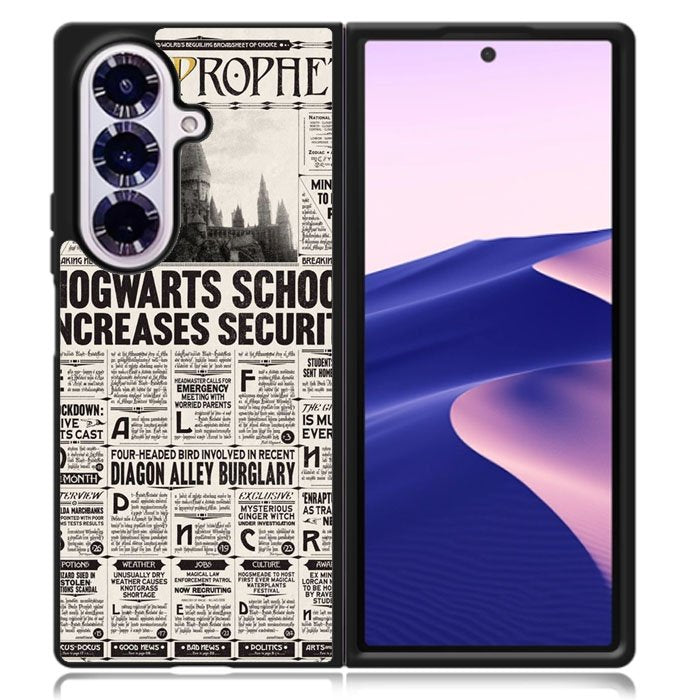 Harry Potter Daily Prophet Samsung Galaxy Z Fold 7 Case OV6787