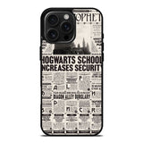 Harry Potter Daily Prophet iPhone 16 Pro Max Case OV6787