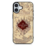 Harry Potter Marauders Map iPhone 16 Plus Case QC6789