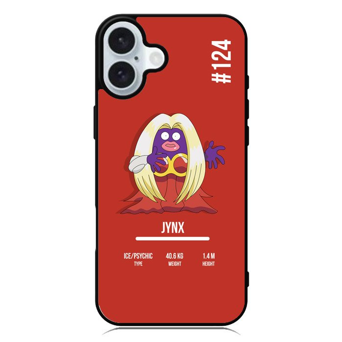 Pokemon Jynx iPhone 16 Case QC6822