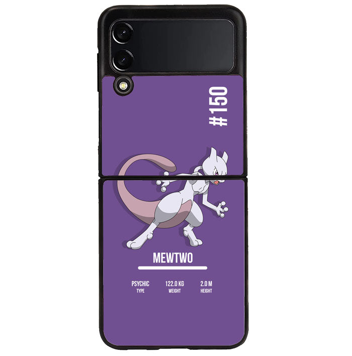 Pokemon Mewtwo Samsung Galaxy Z Flip 4 5G 2022 Case