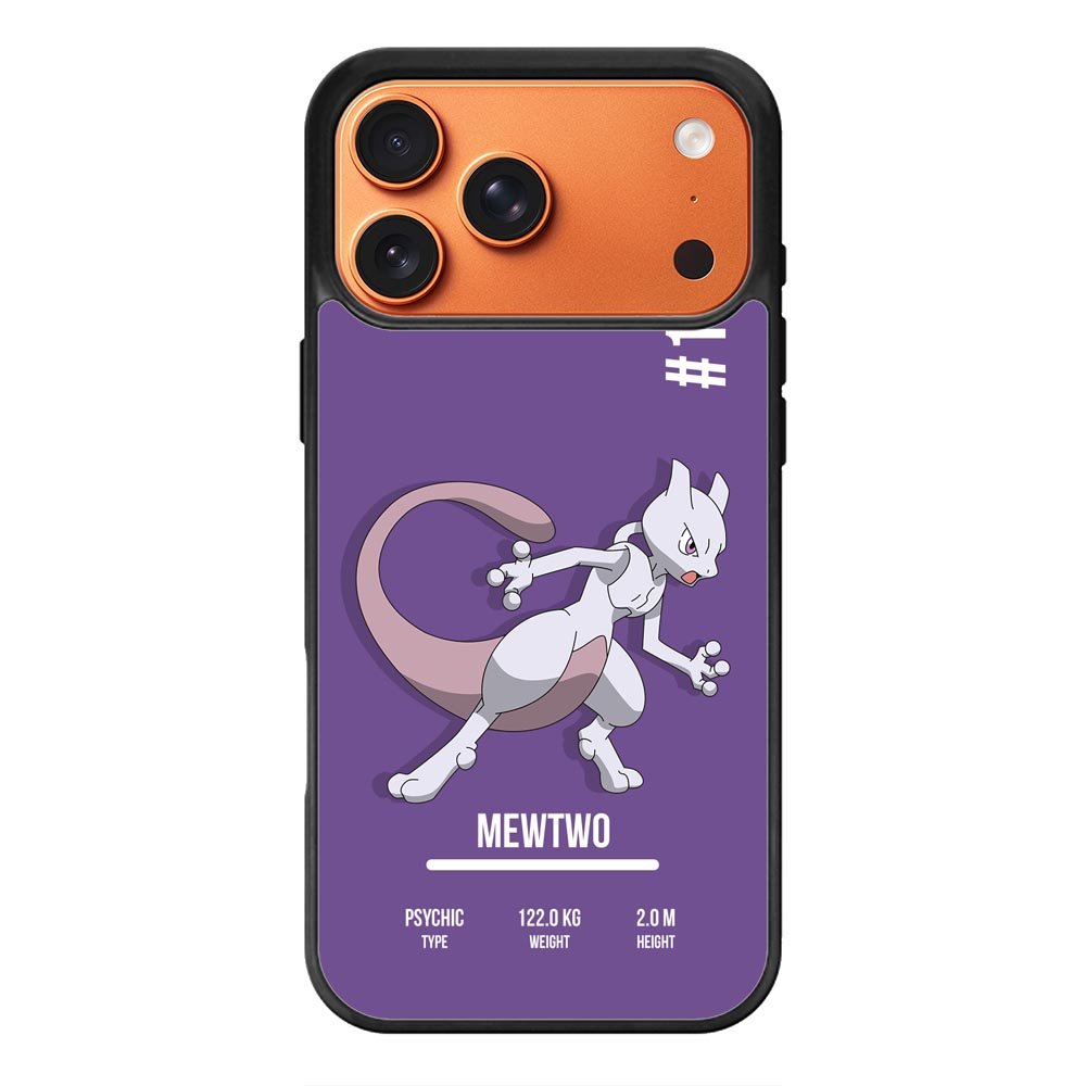 Pokemon Mewtwo iPhone 17 Pro Case