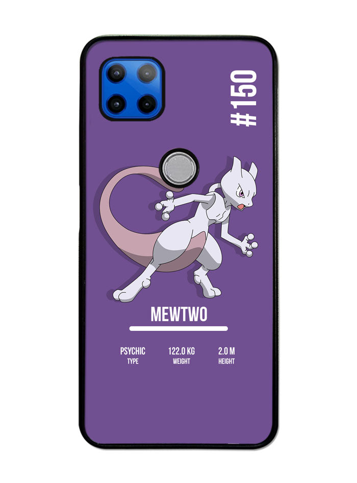 Pokemon Mewtwo Motorola Moto G 5G Case , Moto One 5G Ace Case