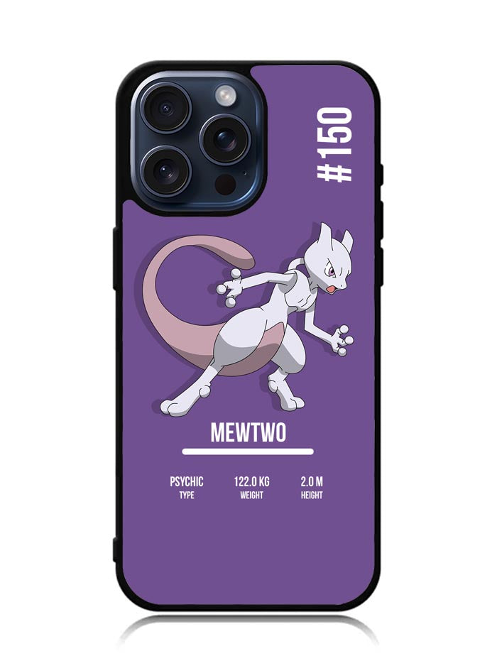 Pokemon Mewtwo iPhone 15 Pro Max Case OV6833