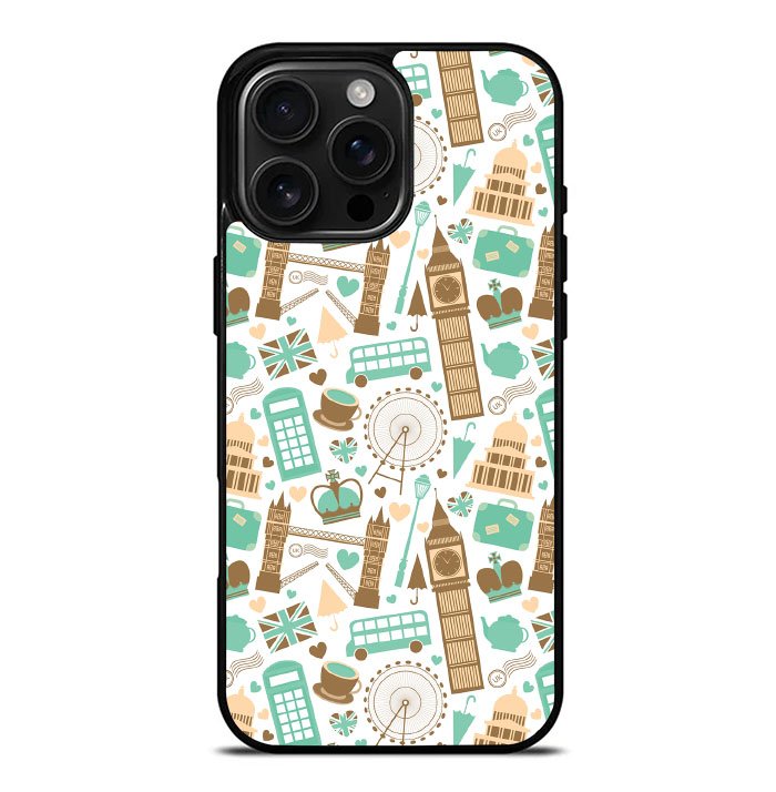 London City Pattern YDH0088 iPhone 16 Pro Max Case
