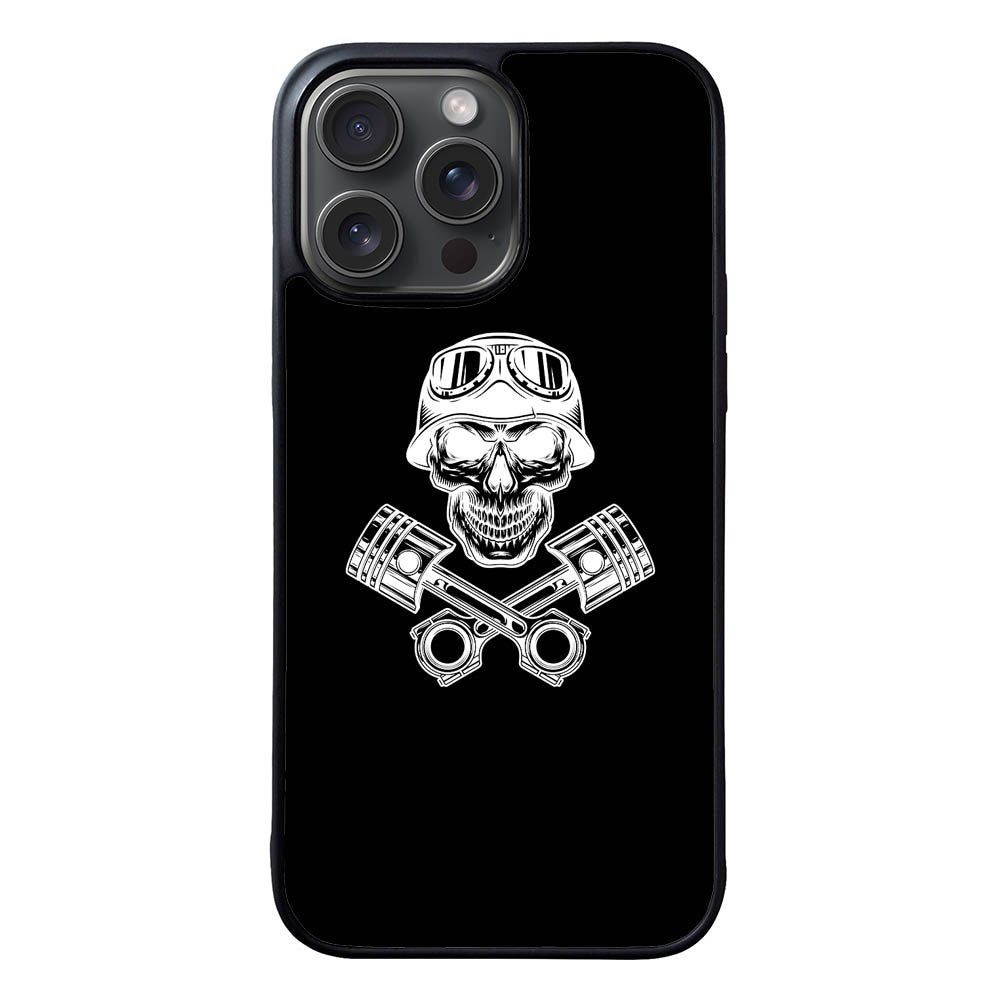 Skull Piston Art YDH0079 iPhone 15 Pro Max Case
