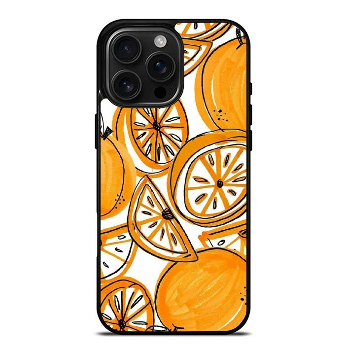 Orange YDH0097 iPhone 16 Pro Max Case