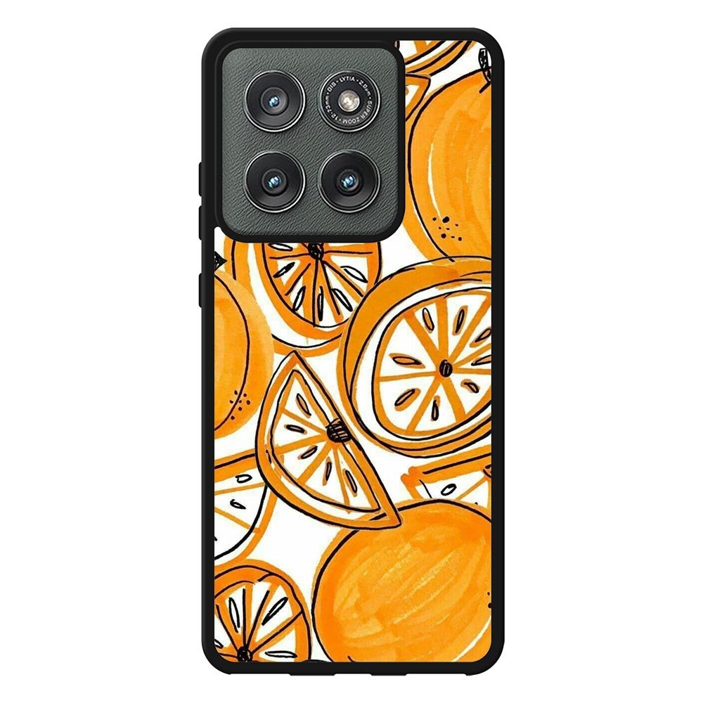 Orange YDH0097 Motorola Moto Edge 2025 Case