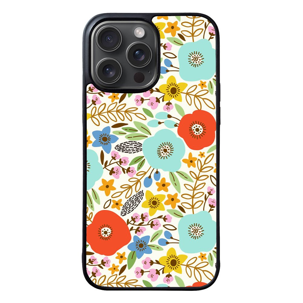 Floral Pattern YDH0101 iPhone 15 Pro Max Case