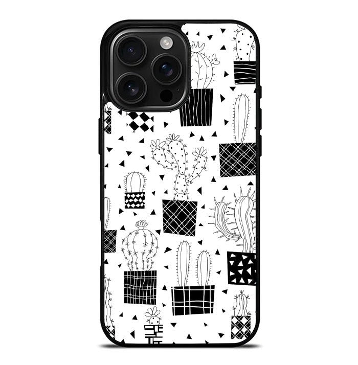 Cactus Floral YDH0102 iPhone 16 Pro Max Case