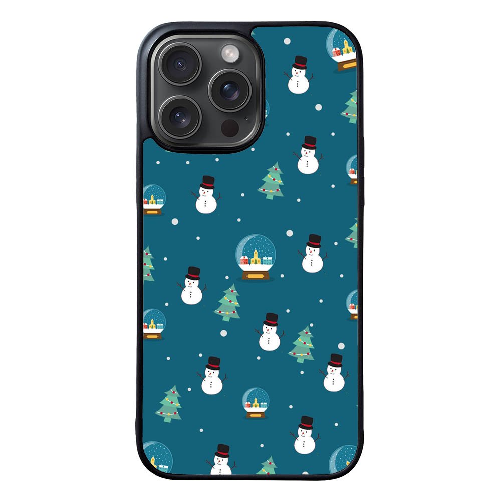 Snow Man Christmas YDH0104 iPhone 15 Pro Max Case