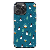 Snow Man Christmas YDH0104 iPhone 15 Pro Max Case