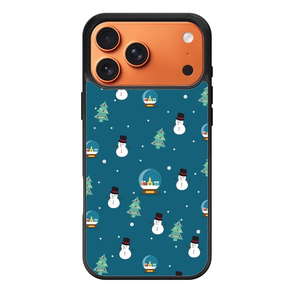Snow Man Christmas YDH0104 iPhone 17 Pro Max Case