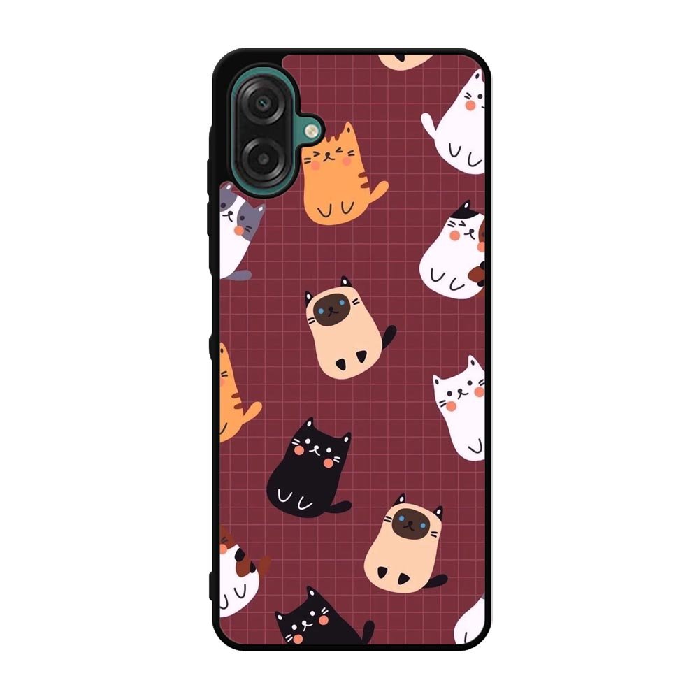 Cat Cute Pattern YDH0126 Samsung Galaxy A07 Case