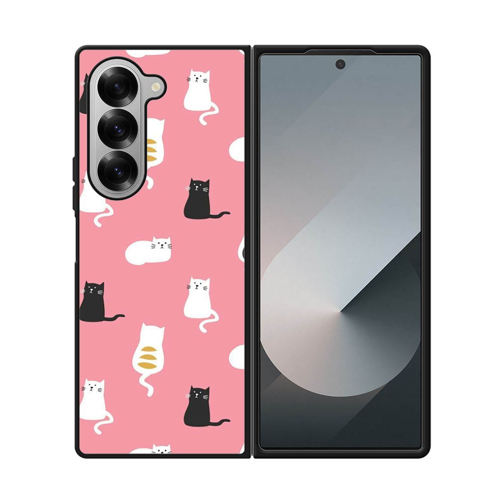 Cat Cute Pattern YDH0127 Samsung Galaxy Z Fold 7 5G Case
