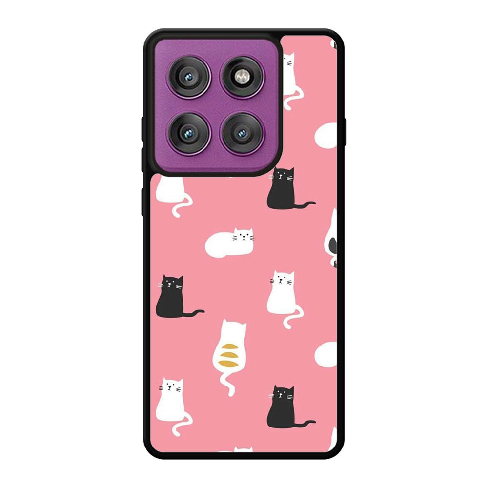 Cat Cute Pattern YDH0127 Motorola Moto Edge 60 Pro Case