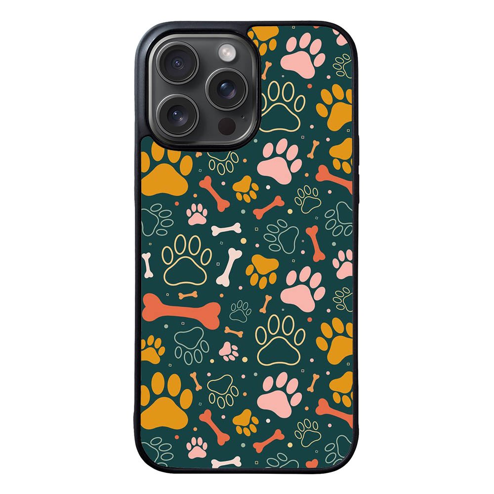Dog Paws Pattern YDH0129 iPhone 15 Pro Max Case