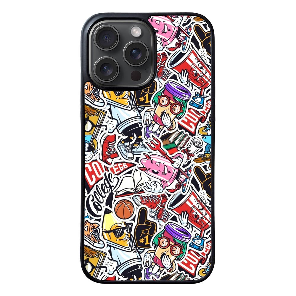 Art Stickers YDH0144 iPhone 15 Pro Max Case