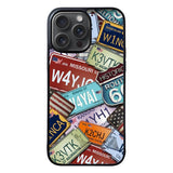 Travel License Plate YDH0159 iPhone 15 Pro Max Case