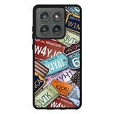 Travel License Plate YDH0159 Motorola Moto Edge 2025 Case