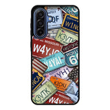 Travel License Plate YDH0159 Samsung Galaxy A17 Case